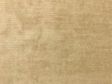 Load image into Gallery viewer, Designer Neutral Cotton Beige Velvet Mid Century Modern Water &amp; Stain Resistant Upholstery Fabric