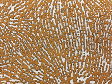 Load image into Gallery viewer, Pollack Reverb Butterscotch Mustard Gold Grey Abstract Stain Resistant Upholstery Fabric