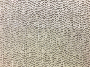 Luxury Designer Water & Stain Resistant Woven Taupe Neutral Small Scale Linen Cotton Viscose MCM Mid Century Modern Upholstery Fabric