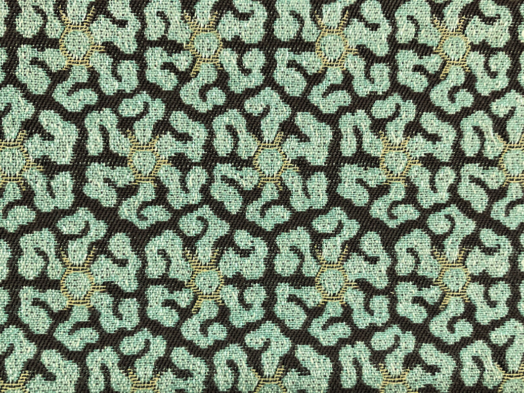 Kravet Nara Cha Crypton Water & Stain Resistant Green Brown Tribal Ethnic Medallion Upholstery Fabric