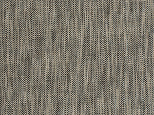 Heavy Duty Ivory Navy Steel Blue MCM Mid Century Modern Herringbone Tweed Upholstery Fabric FBR-NH