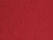 Load image into Gallery viewer, Faux Linen Mid Century Modern MCM Rose Coral Magenta Red Upholstery Drapery Fabric