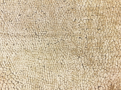 Jane Churchill Foxtrot Taupe Brown Animal Pattern Dots Chenille Upholstery Fabric