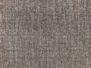 Designer Water & Stain Resistant Brown Woven MCM Mid Century Modern Tweed Upholstery Fabric