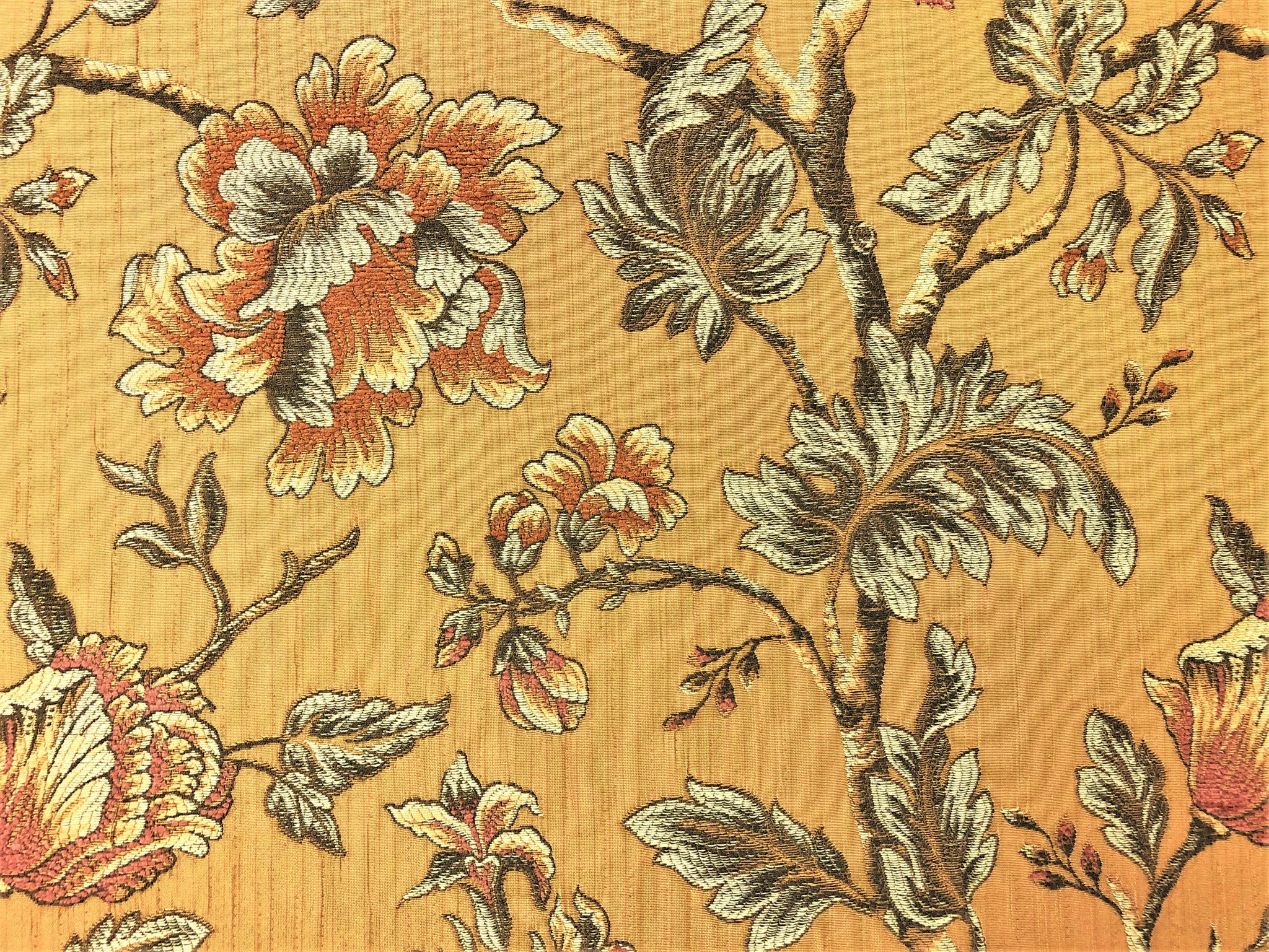 Floral Botanical Tapestry Fabric, Fabric Bistro, Columbia