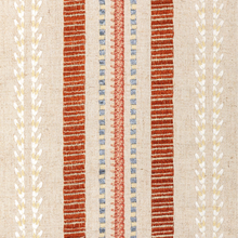 Load image into Gallery viewer, Lee Jofa Nautique Emb Fabric / Rust/Blue