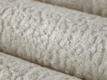 Load image into Gallery viewer, Crypton Water &amp; Stain Resistant MCM Mid Century Modern Chenille Stripe Silver Gray Upholstery Fabric RMC-WCII