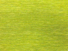 Load image into Gallery viewer, Lee Jofa Chartreuse Green Stripe Textured Mid Century Modern Chenille Water &amp; Stain Resistant Upholstery Fabric