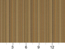 Load image into Gallery viewer, Heavy Duty Stripe Green Beige Gold Brown Upholstery Drapery Fabric