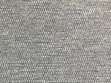 Load image into Gallery viewer, Designer Water &amp; Stain Resistant Steel Blue Grey Beige Ivory MCM Chenille Upholstery Fabric