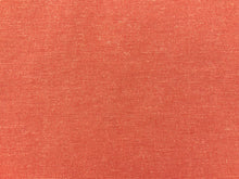 Load image into Gallery viewer, Indoor Outdoor Coral Orange Speckled Textured Canvas Upholstery Drapery Fabric
