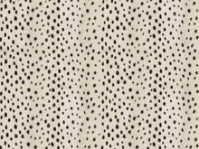 Load image into Gallery viewer, Cream Black Animal Pattern Cheetah Faux Fur Upholstery Fabric
