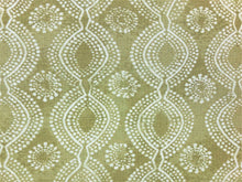 Load image into Gallery viewer, Designer Ethnic Tribal Beige Neutral Off White Print Upholstery Drapery Fabric