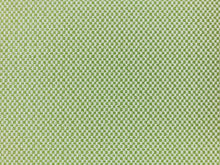 Load image into Gallery viewer, Designer Lime Green White Woven Small Scale MCM Mid Century Modern Upholstery Fabric
