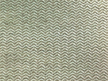 Load image into Gallery viewer, 1.25 Yds Designer Seafoam Aqua Beige Textured MCM Upholstery Fabric