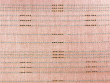 Load image into Gallery viewer, 1.75 Yds Designer Water &amp; Stain Resistant Mulberry Red Brown Black Stripe Upholstery Fabric