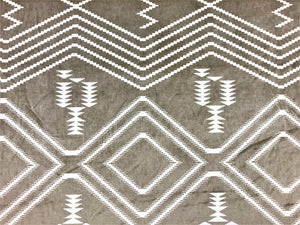 Andrew Martin Navaho Buff Beige Taupe Cream Southwestern American Indian Upholstery Fabric