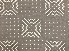 Load image into Gallery viewer, Holland and Sherry Acacia Water &amp; Stain Resistant Indoor Outdoor Taupe Beige Tribal Ethnic Abstract Upholstery Drapery Fabric