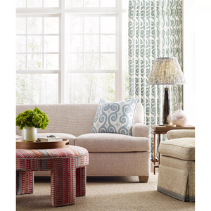 Lee Jofa Picket Fabric / Multi/Russet