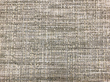 Load image into Gallery viewer, Designer Textured Mid Century Modern Gray Beige Off White Upholstery Fabric
