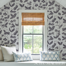 Load image into Gallery viewer, Schumacher Orchids Have Dreams Wallpaper 5014100 / Soft Black