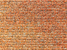 Load image into Gallery viewer, Designer Reversible Orange Gray Charcoal White Tweed MCM Chenille Upholstery Fabric
