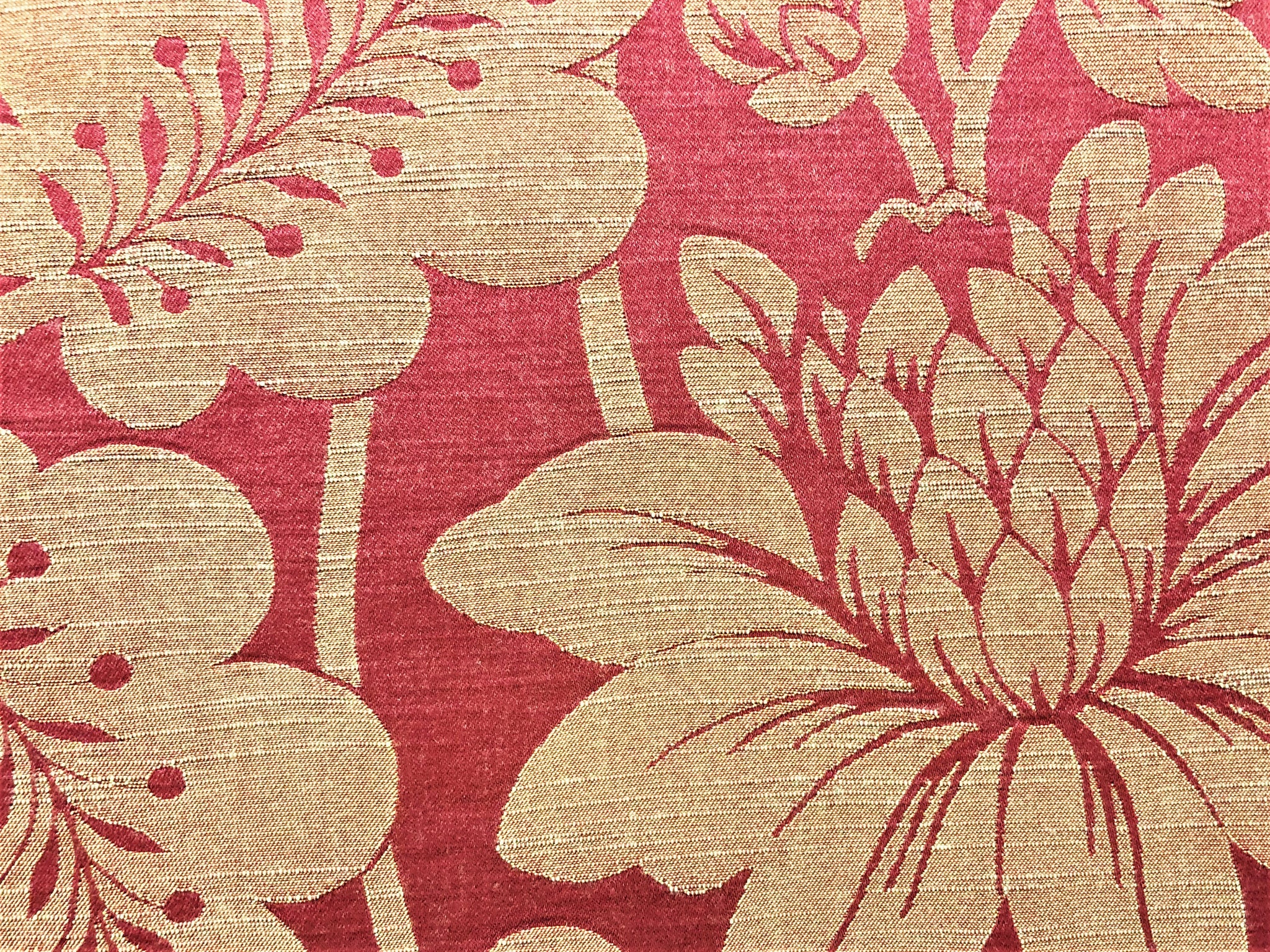 Lee Jofa Hanbury Weave Red Uph Fabric | Fabric Bistro | Columbia