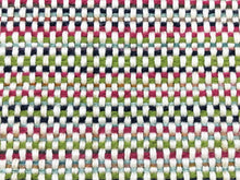 Load image into Gallery viewer, Designer Luxury Woven Magenta Green Blue White Kilim Weave Upholstery Fabric