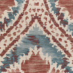 Lee Jofa Seville Weave Fabric / Denim/Brick