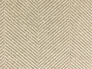 Kravet Design Beige Cream Herringbone Tweed Crypton Chevron Water & Stain Resistant Geometric Mid Century Modern Upholstery Fabric