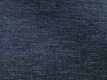 Load image into Gallery viewer, Designer Water &amp; Stain Resistant Navy Blue White Chenille Upholstery Fabric