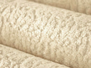 Crypton Water & Stain Resistant MCM Mid Century Modern Tweed Chenille Stripe Basketweave Ivory Beige Upholstery Fabric RMC-WCII