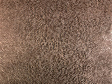 Load image into Gallery viewer, Designer Espresso Brown Animal Skin Faux Leather Upholstery Vinyl