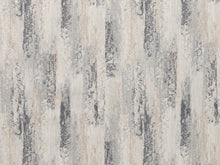 Load image into Gallery viewer, Ivory Steel Blue Grey Abstract Upholstery Drapery Fabric