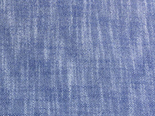 Load image into Gallery viewer, Designer Water &amp; Stain Resistant Small Scale Woven Royal Blue White MCM Tweed Upholstery Fabric