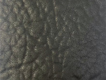 Load image into Gallery viewer, Heavy Duty Charcoal Black Oyster Beige Taupe Neutral Soft Faux Buffalo Leather Upholstery Vinyl
