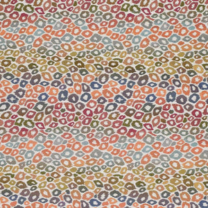 Furocious Fabric Animal Print Leopard Jaguar Upholstery Fabric / Pepper Pot