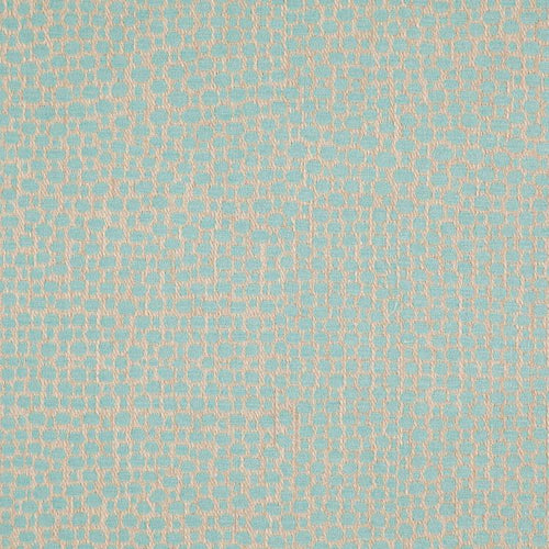 Palm Island Light Blue Beige Upholstery Fabric / Duck Egg