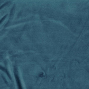 Upholstery Drapery Velvet Fabric Teal Blue / Turquoise