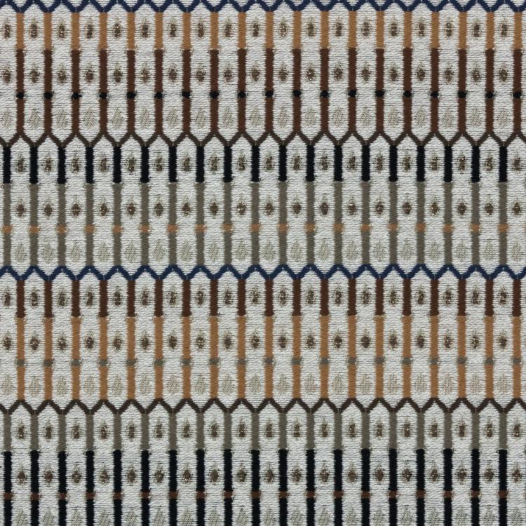 Tampico Fabric Modern Geometric Tapestry Upholstery Fabric