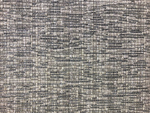 Load image into Gallery viewer, Designer Water &amp; Stain Resistant Woven Beige Taupe Gray Tweed MCM Mid Century Modern Upholstery Drapery Fabric