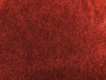 Load image into Gallery viewer, Caramel Brown Mohair Velvet Mid Century Modern Upholstery Fabric