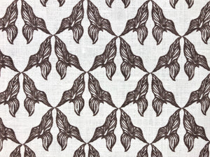 Marika Meyer Charlotte 06 Oyster Linen Brown Abstract Upholstery Drapery Fabric