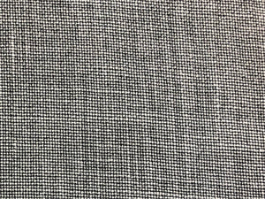 1.5 Yds Designer Gray Woven Heavy Duty Belgian Linen MCM Mid Century Modern Upholstery Fabric