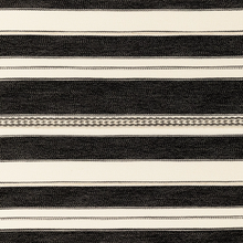 Load image into Gallery viewer, Lee Jofa Entoto Stripe Fabric / Ivory/Black