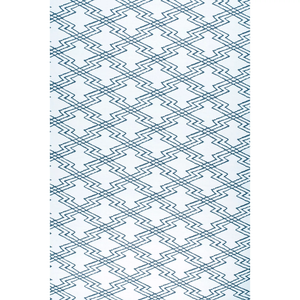 Lee Jofa Via Krupp Bis Fabric / Navy