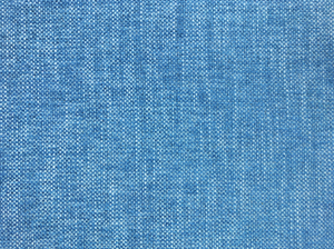 Crossville Fabric Chile French Blue Woven Tweed MCM Mid Century Modern Water & Stain Resistant Chenille Upholstery Drapery Fabric