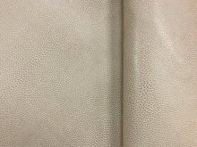 Load image into Gallery viewer, Designer Textured Reptile Skin Pearlescent Oyster Neutral Faux Leather Vinyl Upholstery Fabric
