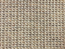 Load image into Gallery viewer, Designer Reversible MCM Mid Century Modern Beige Cream Black Mauve Orange Chenille Upholstery Fabric