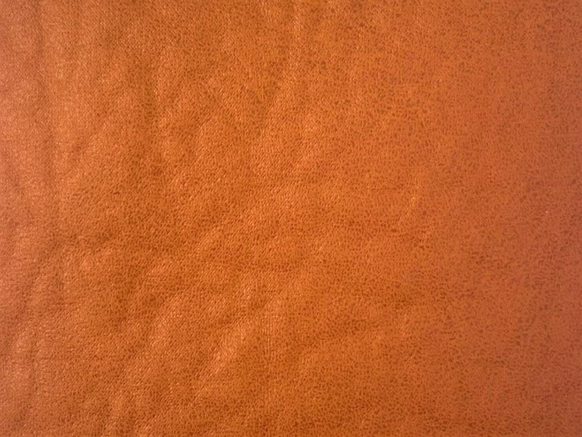 Heavy Duty Burnt Orange Rose Red Soft Faux Buffalo Leather Upholstery Vinyl